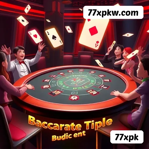 Baccarat ao vivo 77xpk